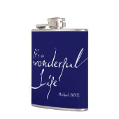 それはすばらしい生命、休日です フラスク (左)