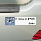 それはすべてのタイプを取ります バンパーステッカー (車上)