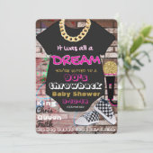 それはすべてDream|の90年代のヒップホップのピンク及び金ゴールドでした 招待状 (スタンド正面)