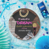 それはすべてDream|90のヒップホップ| Pink|Goldでした ペーパープレート (パーティー)