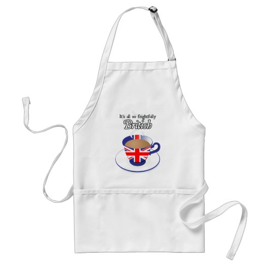 それはそう恐ろしくすべてイギリスです スタンダードエプロン (正面)