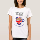 それはそう恐ろしくすべてイギリスです Tシャツ (正面)