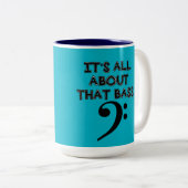 それはその低音のマグについて完全にあります ツートーンマグカップ (正面右)