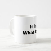 それはそれがであるものです コーヒーマグカップ (正面左)