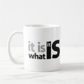 それはそれがであるものです コーヒーマグカップ (左)