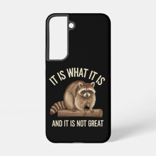 それはそれであるし、素晴らしいアライグマのクリスマスではない SAMSUNG GALAXY S22ケース