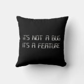 それはそれによってがプログラミングの特徴であるコーディングの虫ではないです クッション (裏面)