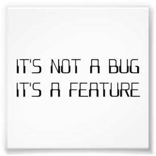 それはそれによってがプログラミングの特徴であるコーディングの虫では フォトプリント           