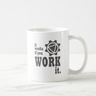 それはそれを働かせれば働きます コーヒーマグカップ