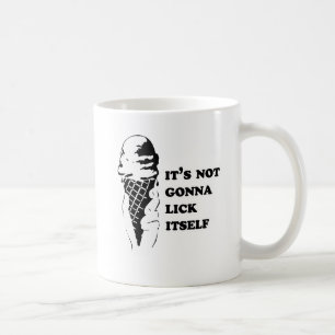 それはそれ自身を舐めることを行っていません コーヒーマグカップ