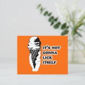 それはそれ自身を舐めることを行っていません ポストカード (スタンド正面)