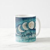 それはただの段階の月段階のコーヒー・マグです コーヒーマグカップ (正面右)