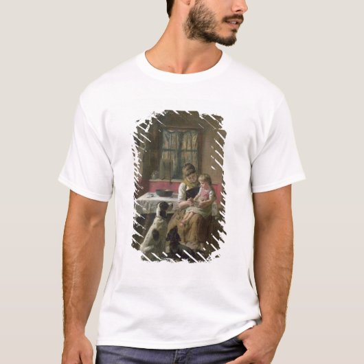 それはだれの夕食ですか。 Tシャツ (正面)