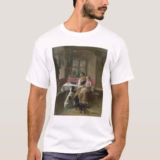 それはだれの夕食ですか。 Tシャツ (正面)
