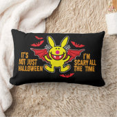 それはちょうどハロウィンではないです ランバークッション (ブランケット)