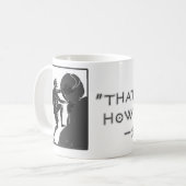 それはちょうど私が転がるかいかにです --Sisyphus コーヒーマグカップ (正面左)