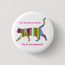 それはちょうど行進ではないです…それが動きの! デザイン2 缶バッジ