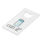 それはできます クレジットカード栓抜き (正面アングル)