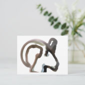 それはですヒツジ… 私は考えます ポストカード (スタンド正面)