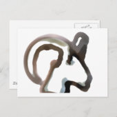 それはですヒツジ… 私は考えます ポストカード (正面/裏面)