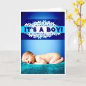 「それはです男の子!」 カード (黄色い花)