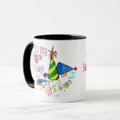 それはです私の第16誕生日(パーティーの帽子) マグカップ (正面左)