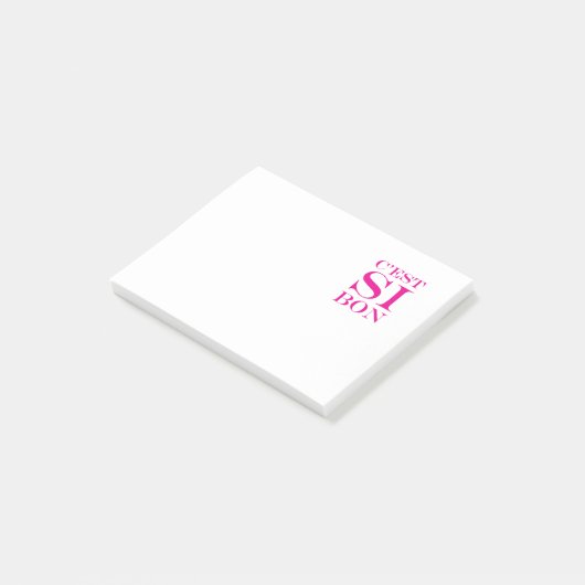それはとてもよいです- C'est Siの糖菓のフランス語 ポストイット (アングル)