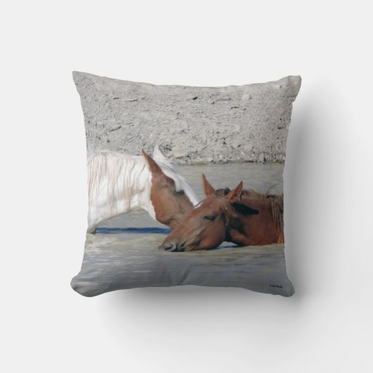 それはどこかに5時です クッション (正面)