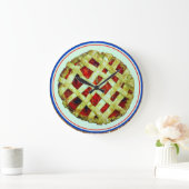 それはどこかのパイ時時間を記録しますです ラージ壁時計 (ホーム)