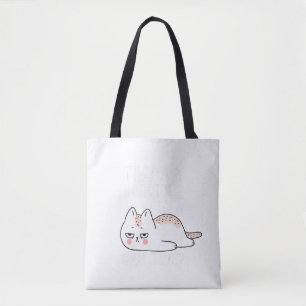それはひどい考え 猫好きデザイン トートバッグ