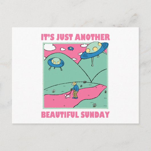 それはまた美しい日曜日だ ポストカード (正面)
