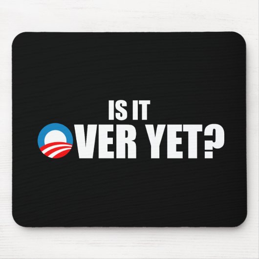 それはまだ終わりました マウスパッド (正面)