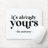 それはもう君のものだ – 宇宙 マウスパッド (マウス)