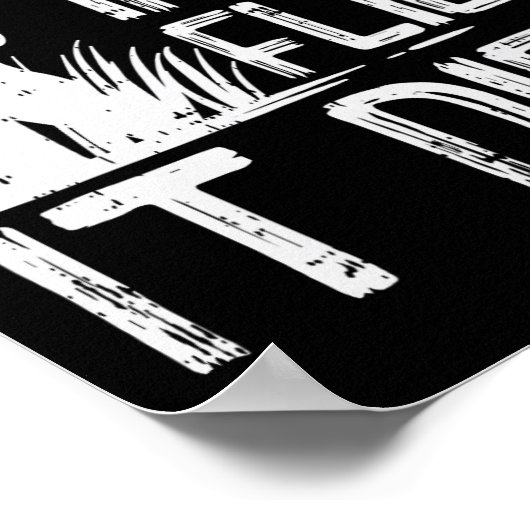 それはもしハエ死ぬアヒルのガチョウのキジの狩り胡 ポスター (角)