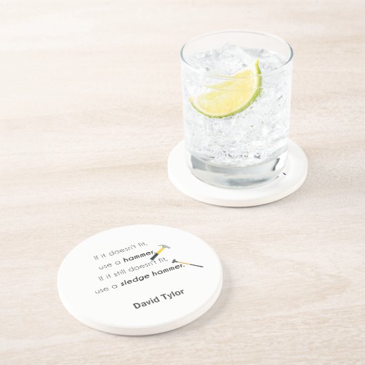 それはもし収まらない コースター (側面)