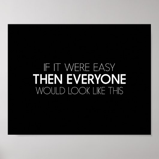 それはもし簡単だった ポスター (正面)