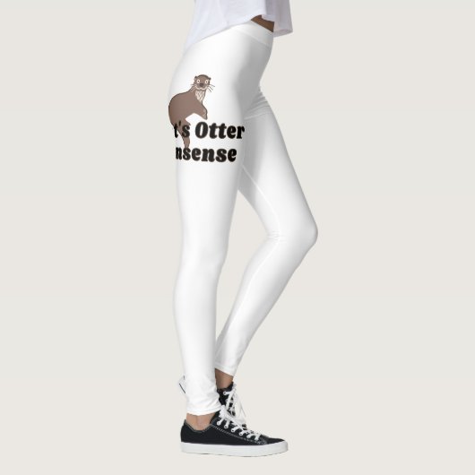 それはもっとナンセンスなシャツでかわいいし動物おもしろいだ。 レギンス (右)