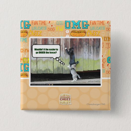 それはより容易ではないです 缶バッジ (正面)