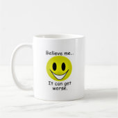 それはより悪くなることができます コーヒーマグカップ (左)