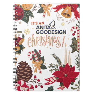 それはアニータGoodesignのクリスマスのノートです! ノートブック