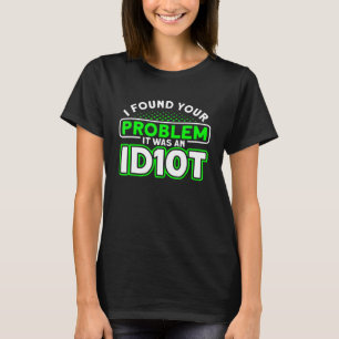 それはアホなプログラマソフト開発者だった Tシャツ