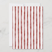 それはアマーピザディナーブライダルシャワー手描き 招待状 (裏面)