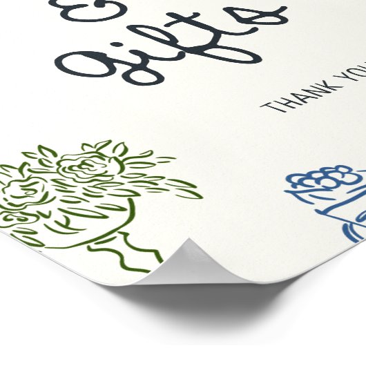 それはアモーレカラフルカー図解入りの、写真付きのド&ギフトだ ポスター (角)