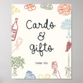 それはアモーレカラフルカー図解入りの、写真付きのド&ギフトだ ポスター (正面)