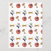 それはアモーレメニューカードパスタピザ メニュー (裏面)