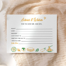 それはアモーレ素朴イタリアンアドバイスとウィッシュのカードだ