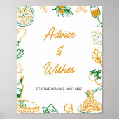 それはアモーレ素朴イタリアンアドバイスと願い ポスター (正面)