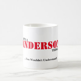 それはアンダーソンの事です! 理解しません コーヒーマグカップ