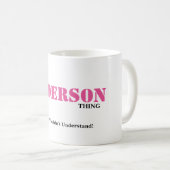 それはアンダーソンの事です! 理解しません コーヒーマグカップ (正面右)