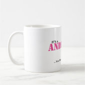 それはアンダーソンの事です! 理解しません コーヒーマグカップ (左)